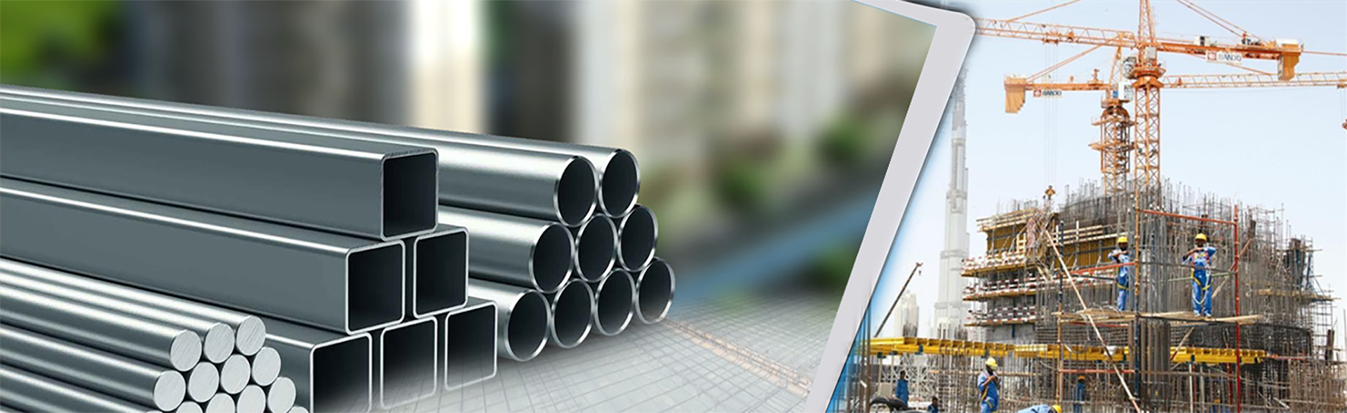 STEEL PIPE responsive slider
